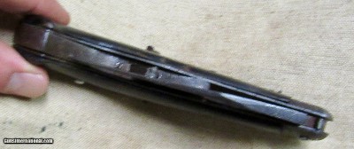 Belgian 5mm Pin Fire Revolver Folding Knife Pistol 1800's - Image 11 of 13