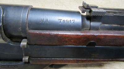 Rare WWI French Mle. 1917 RSC MA T 8mm Lebel Semi-Auto Rifle Early Model - Image 3 of 20