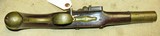 Scarce Italian Flint Lock Military Pistol Early 1800's .70 Caliber Brass Mounted - 10 of 16