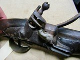Scarce Italian Flint Lock Military Pistol Early 1800's .70 Caliber Brass Mounted - 5 of 16