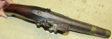 Scarce Italian Flint Lock Military Pistol Early 1800's .70 Caliber Brass Mounted - 6 of 16