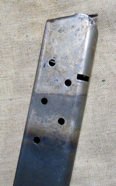 Extremely Rare Springfield Armory WWI Era 1911 .45 ACP Magazine 1916 Rolled Edge No Loop