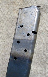 Extremely Rare Springfield Armory WWI Era 1911 .45 ACP Magazine 1916 Rolled Edge No Loop