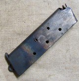 Extremely Rare Springfield Armory WWI Era 1911 .45 ACP Magazine 1916 Rolled Edge Lanyard Loop - 4 of 9