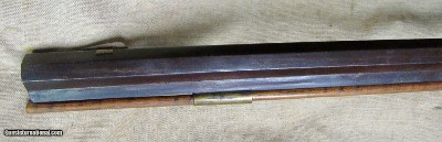 Percussion Jas Golcher Brass Lock .36 Cal Half Stock Hunting Rifle 1850's - Image 17 of 20