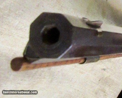 Percussion Jas Golcher Brass Lock .36 Cal Half Stock Hunting Rifle 1850's - Image 18 of 20