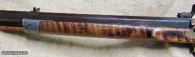 Percussion Jas Golcher Brass Lock .36 Cal Half Stock Hunting Rifle 1850's - Image 14 of 20