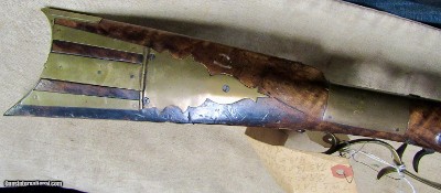 Percussion Jas Golcher Brass Lock .36 Cal Half Stock Hunting Rifle 1850's - Image 12 of 20