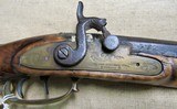 Percussion Jas Golcher Brass Lock .36 Cal Half Stock Hunting Rifle 1850's - 1 of 20