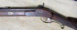 1850's Percussion Half Stock Rifle With Fancy Patchbox .45 cal - 4 of 16