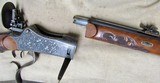 Outstanding Engraved Take Down German Schuetzen System Stahl Martini Style Action Full Stock Target Rifle - 19 of 20