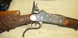 Outstanding Engraved Take Down German Schuetzen System Stahl Martini Style Action Full Stock Target Rifle - 1 of 20