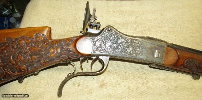 Outstanding Engraved Take Down German Schuetzen System Stahl Martini Style Action Full Stock Target Rifle