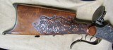 Outstanding Engraved Take Down German Schuetzen System Stahl Martini Style Action Full Stock Target Rifle - 14 of 20
