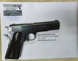 Outstanding Colt Model 1911 Military .45 ACP US Property 1913 w/ Factory & Gahimer Letters