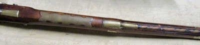 Civil War Period Kentucky Style Rifle .50 Cal Percussion with North Carolina Type Inlays 1850's-1860's - Image 7 of 20