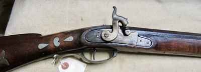 Civil War Period Kentucky Style Rifle .50 Cal Percussion with North Carolina Type Inlays 1850's-1860's