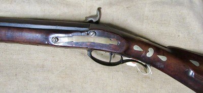 Civil War Period Kentucky Style Rifle .50 Cal Percussion with North Carolina Type Inlays 1850's-1860's - Image 4 of 20