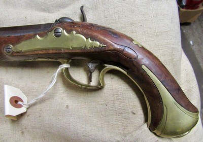 Anton Pell Linz Austrian Flint Lock Pistol Converted To Percussion - Image 10 of 16