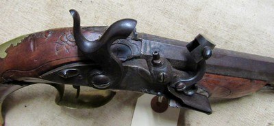 Anton Pell Linz Austrian Flint Lock Pistol Converted To Percussion - Image 4 of 16