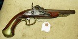Anton Pell Linz Austrian Flint Lock Pistol Converted To Percussion - 1 of 16