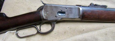 Very Rare Original Winchester Model 1892 .44-40 Military Musket 1911