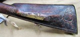 Orignial Revolutionary War Period German Relief Carved Flintlock Jaeger Rifle Circa 1760 - 9 of 20