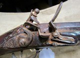 Orignial Revolutionary War Period German Relief Carved Flintlock Jaeger Rifle Circa 1760 - 20 of 20
