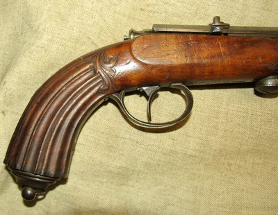 Rare German Dreyse Needle Fire Single Shot Pistol 1850's - Image 2 of 20