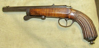 Rare German Dreyse Needle Fire Single Shot Pistol 1850's - Image 9 of 20