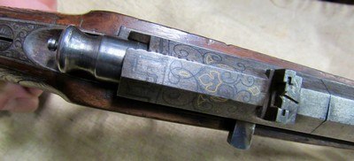 Rare German Dreyse Needle Fire Single Shot Pistol 1850's - Image 7 of 20