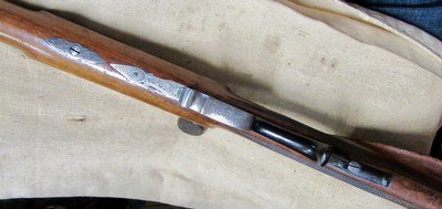 Very Rare Dreyse German Sporting Needle Fire Jaeger Full Stock Rifle .60 Engraved - Image 9 of 20