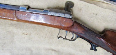 Very Rare Dreyse German Sporting Needle Fire Jaeger Full Stock Rifle .60 Engraved - Image 8 of 20