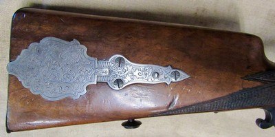 Very Rare Dreyse German Sporting Needle Fire Jaeger Full Stock Rifle .60 Engraved - Image 18 of 20
