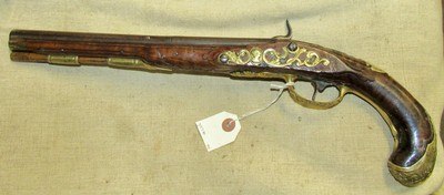 Lazarino Cominazzo Italian Circa 1700 Pistol Converted to Percussion .58 - Image 7 of 20