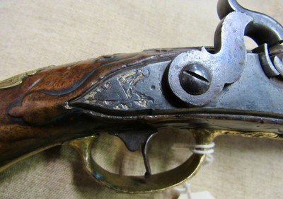 Lazarino Cominazzo Italian Circa 1700 Pistol Converted to Percussion .58 - Image 3 of 20
