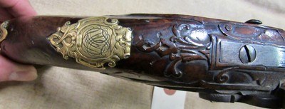 Lazarino Cominazzo Italian Circa 1700 Pistol Converted to Percussion .58 - Image 6 of 20