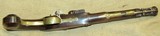 J. Richards 1780's Revolutionary War Period British Flint Lock Cannon Barrel Swivel Ramrod Officers or Travelers Pistol - Image 18 of 20