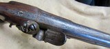 J. Richards 1780's Revolutionary War Period British Flint Lock Cannon Barrel Swivel Ramrod Officers or Travelers Pistol - Image 9 of 20