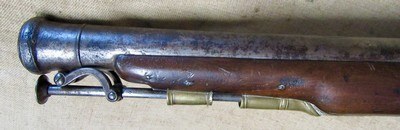 J. Richards 1780's Revolutionary War Period British Flint Lock Cannon Barrel Swivel Ramrod Officers or Travelers Pistol - Image 15 of 20