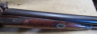 Civil War Confederate Altered For Cavalry Use Wm Morgan Petersburg Virginia Double Barrel Shotgun - Image 4 of 20