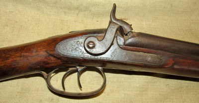 Civil War Confederate Altered For Cavalry Use Wm Morgan Petersburg Virginia Double Barrel Shotgun - Image 3 of 20