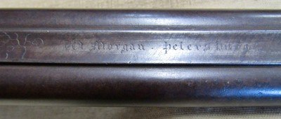 Civil War Confederate Altered For Cavalry Use Wm Morgan Petersburg Virginia Double Barrel Shotgun - Image 5 of 20