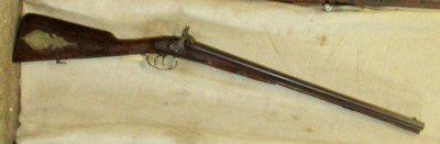 Civil War Confederate Altered For Cavalry Use Wm Morgan Petersburg Virginia Double Barrel Shotgun