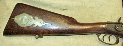 Civil War Confederate Altered For Cavalry Use Wm Morgan Petersburg Virginia Double Barrel Shotgun - Image 2 of 20