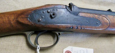 Original Civil War Captured & Repaired Q Marked Tower 1862 Dated P53 Enfield Rifled Musket - Image 2 of 20