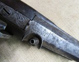 Rare F H Clark Memphis Tenn Southern Marked Deringer Percussion Pocket Pistol Civil War Era Confederate - Image 3 of 9