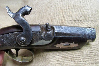 Rare F H Clark Memphis Tenn Southern Marked Deringer Percussion Pocket Pistol Civil War Era Confederate - Image 4 of 9