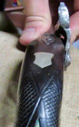 Rare F H Clark Memphis Tenn Southern Marked Deringer Percussion Pocket Pistol Civil War Era Confederate - Image 9 of 9
