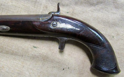 Rare Wm Schneider & Co Memphis Tenn Large Size Deringer Style Civil War Era Pistol - Image 9 of 15